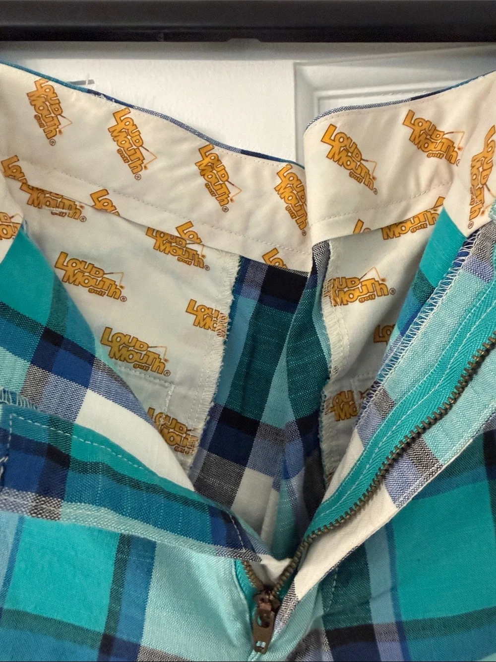 Loudmouth vibrant plaid